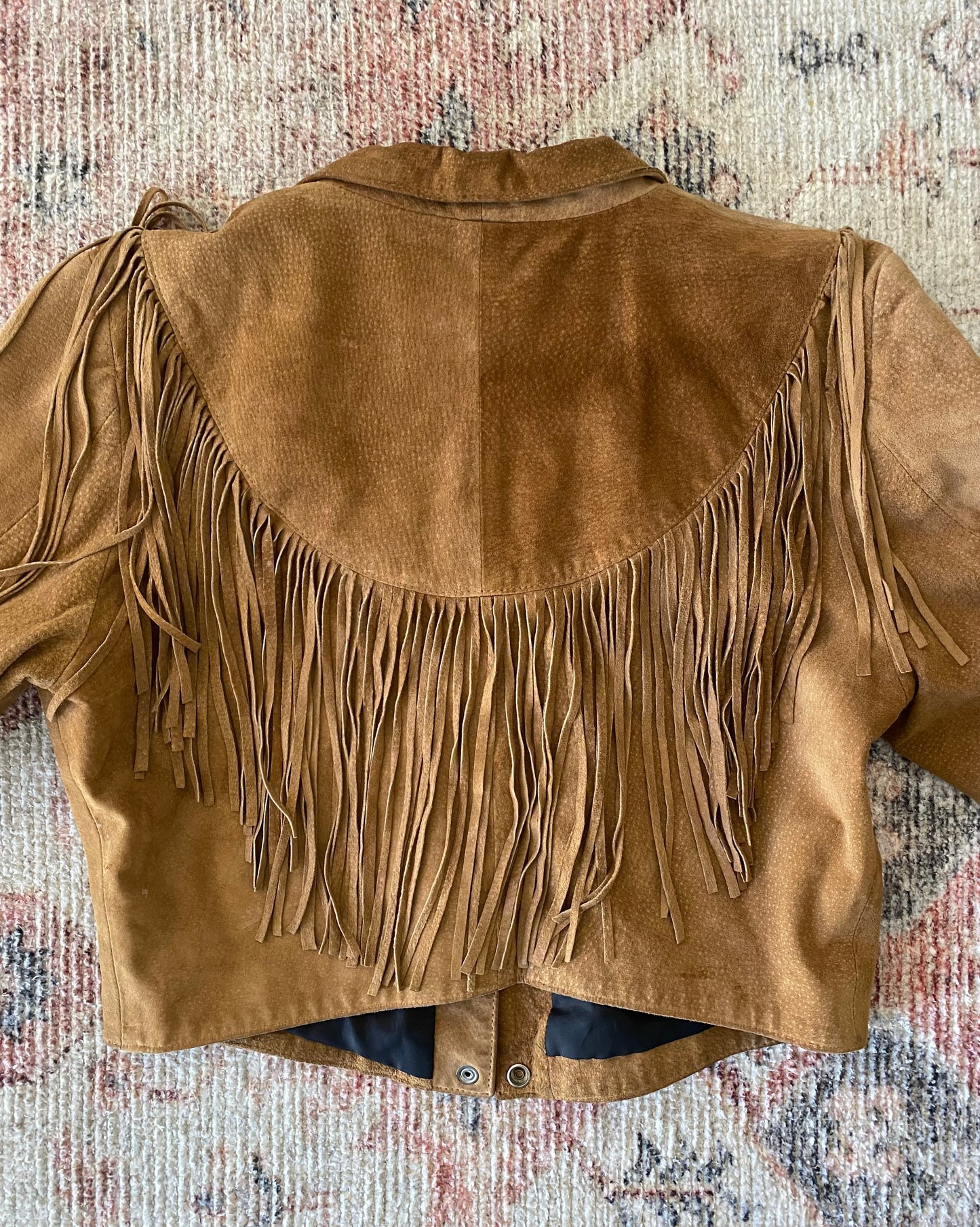 Vintage 1980’s Brown Suede Jacket