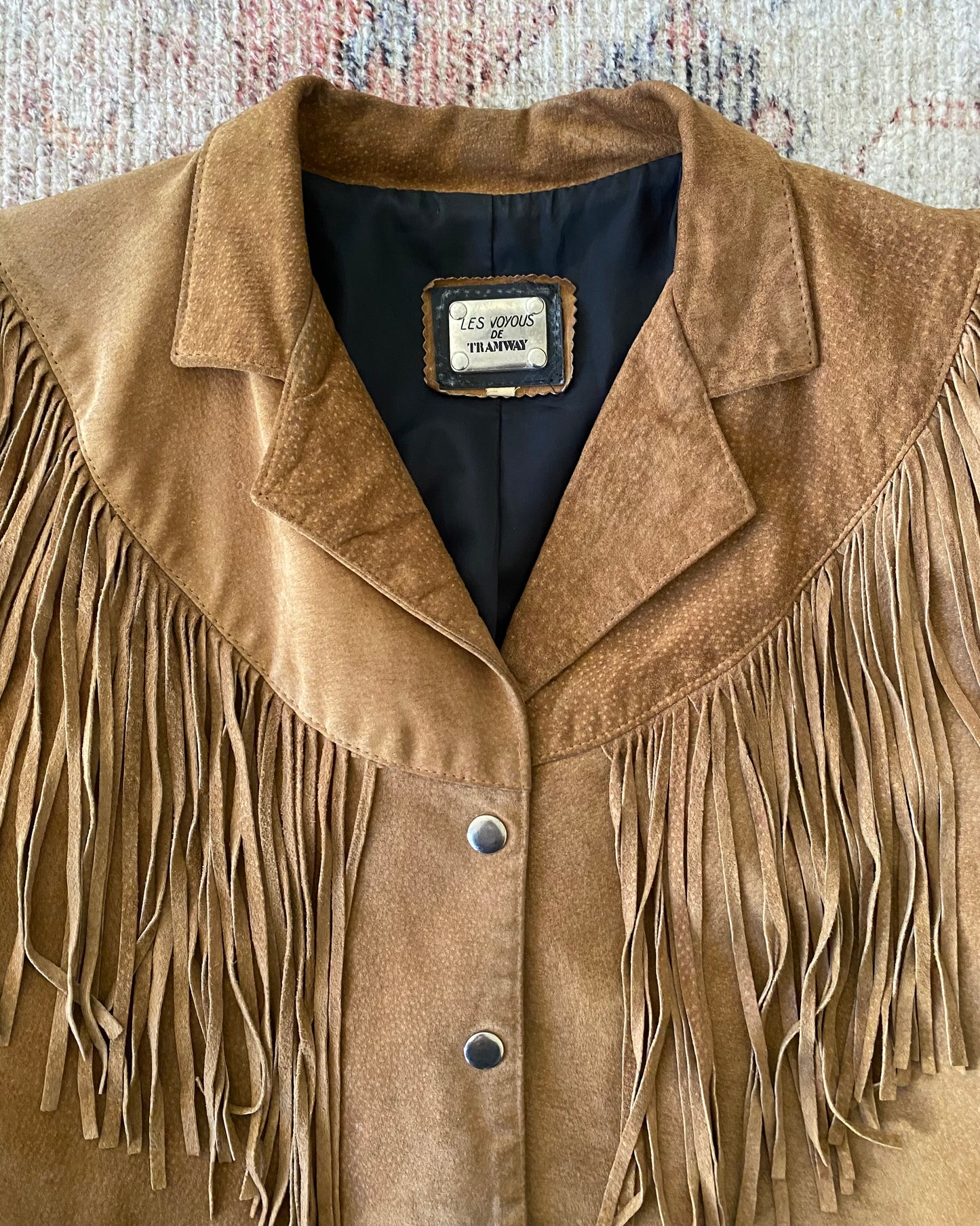 Vintage 1980’s Brown Suede Jacket