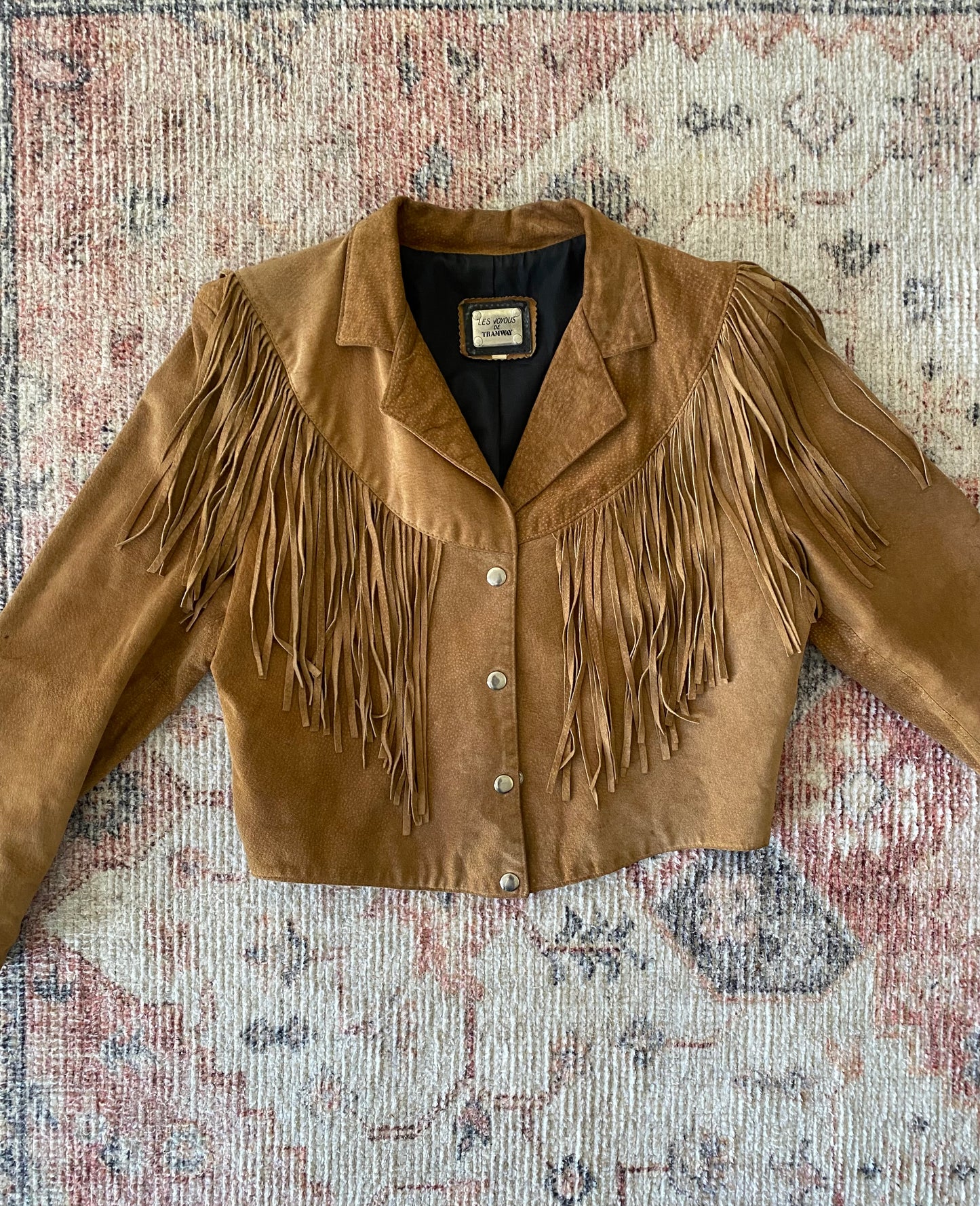 Vintage 1980’s Brown Suede Jacket