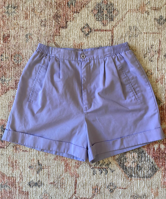 Vintage 1980’s Periwinkle High Rise Shorts